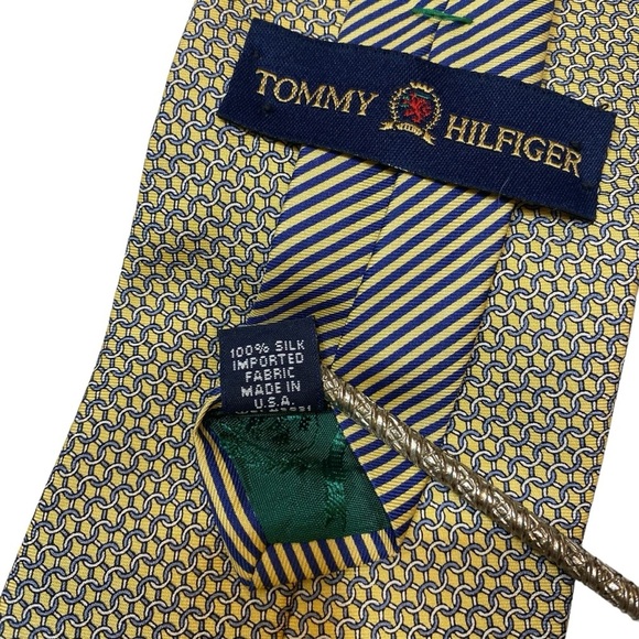 Set of 3 Tommy Hilfiger Mens Silk Printed Executive Ties Wardrobe Professional - Picture 3 of 16